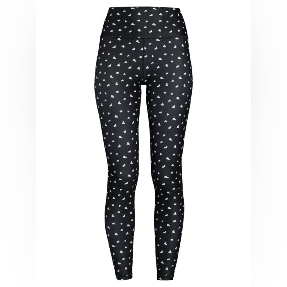 NWT SPIRITUAL GANGSTER LEGGINGS BLACK HEART EXTRA SMALL